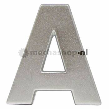 Letter A hoogte 50 mm - 1550246968112